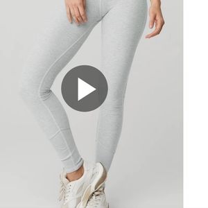 High waist Alo soft lounge leggings size M